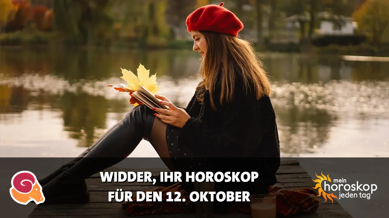 Horoscope Widder du Montag, 12. Oktober 2026
