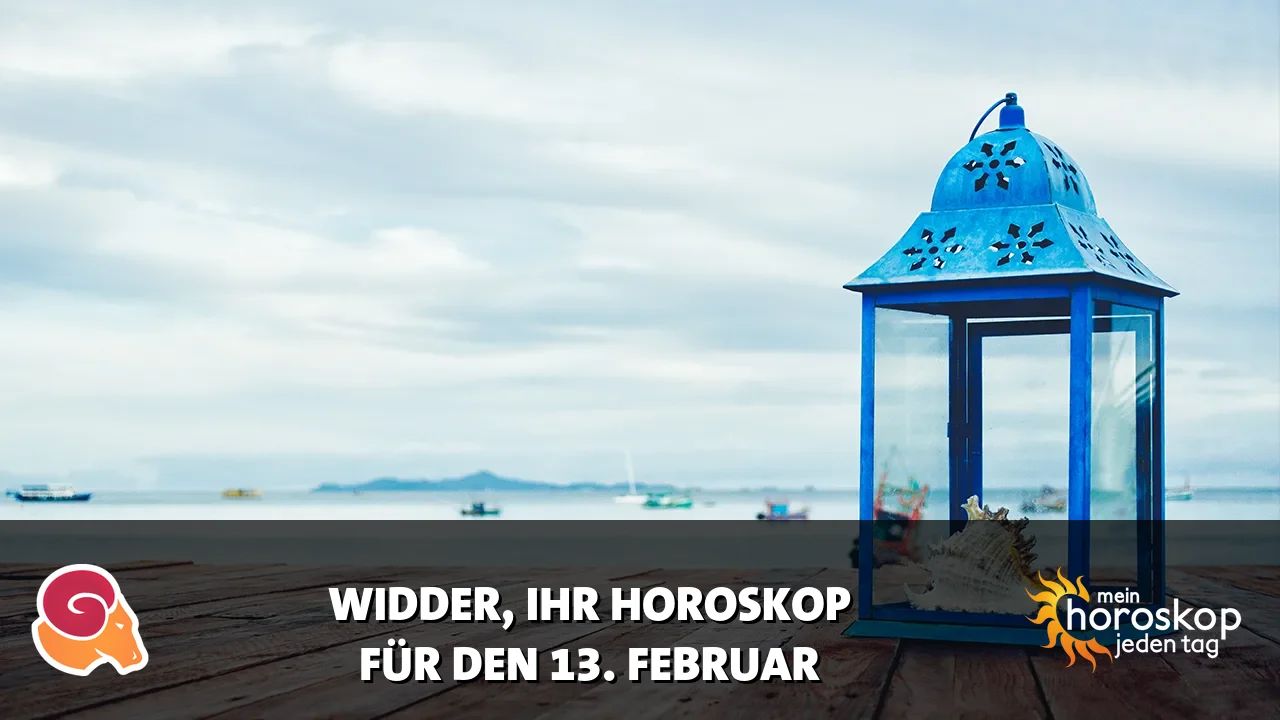 Horoscope Widder du Freitag, 13. Februar 2026
