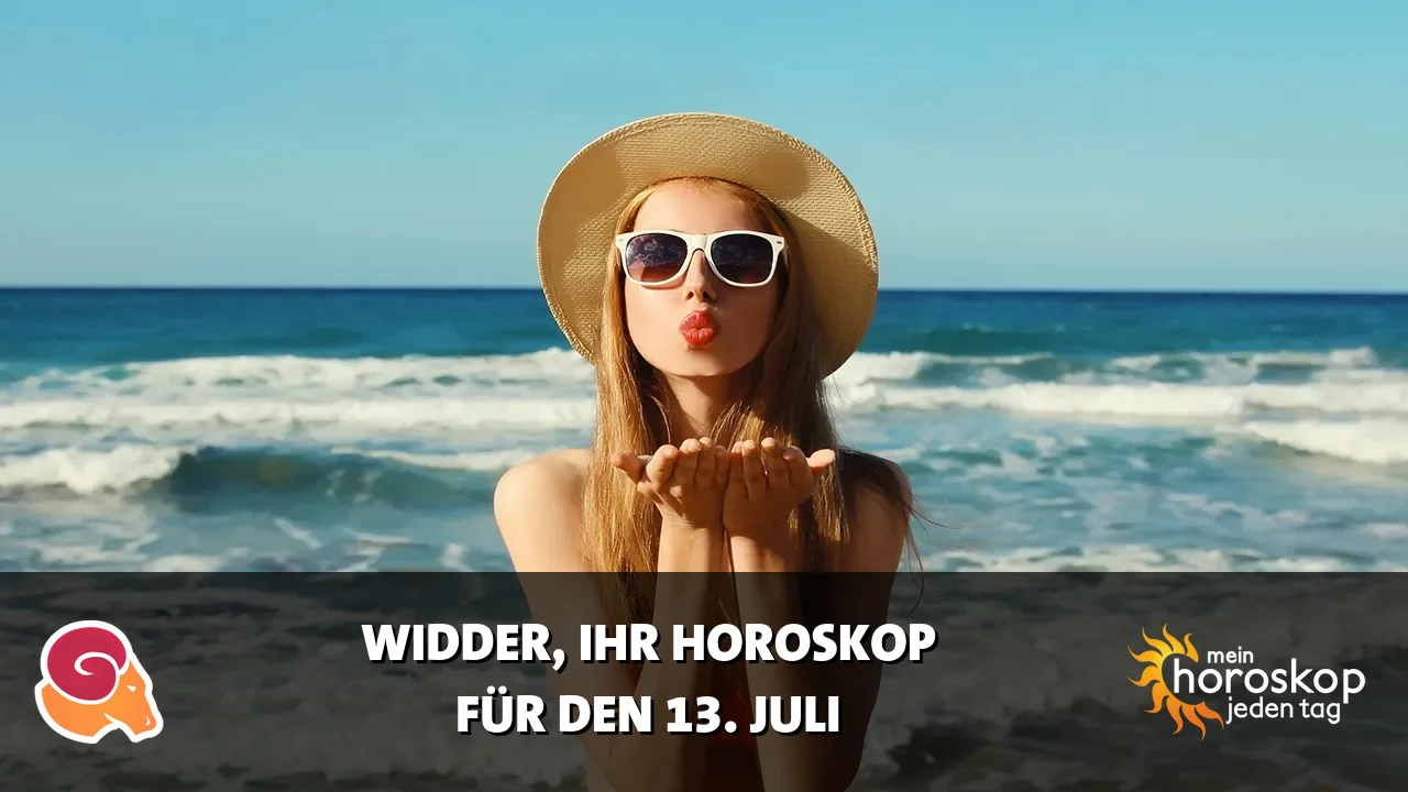 Horoscope Widder du Montag, 13. Juli 2026