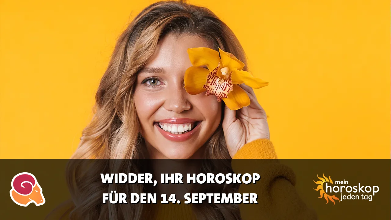 Horoscope Widder du Montag, 14. September 2026