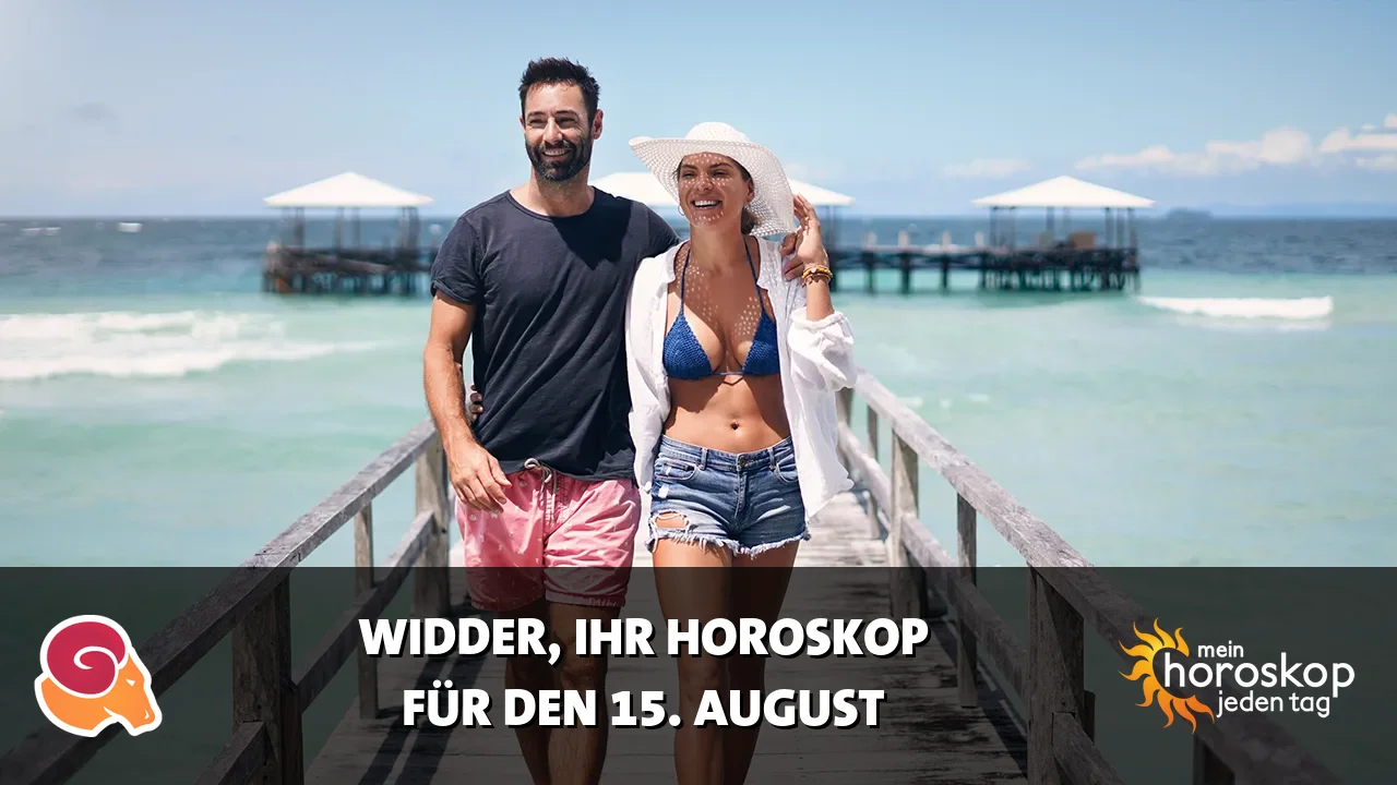 Horoscope Widder du Samstag, 15. August 2026
