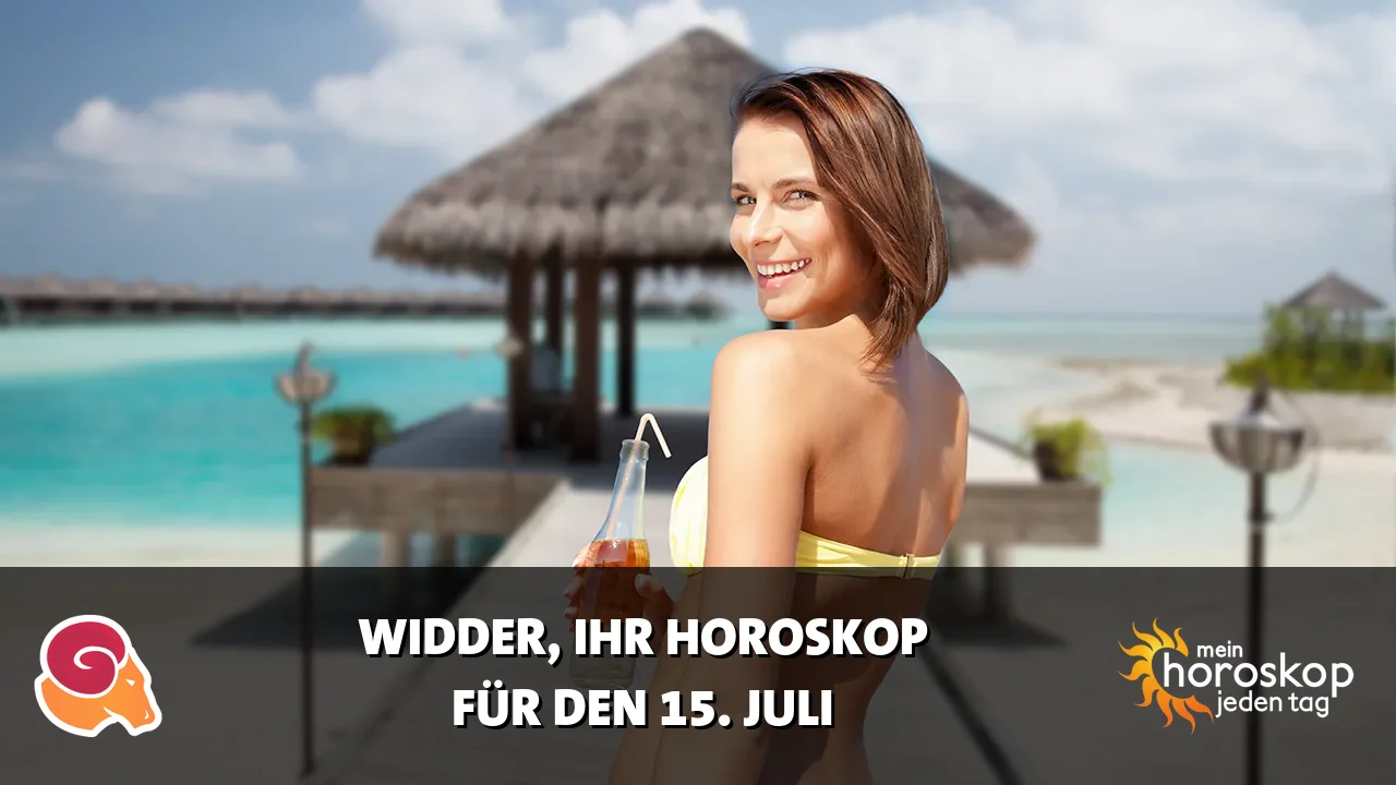 Horoscope Widder du Mittwoch, 15. Juli 2026