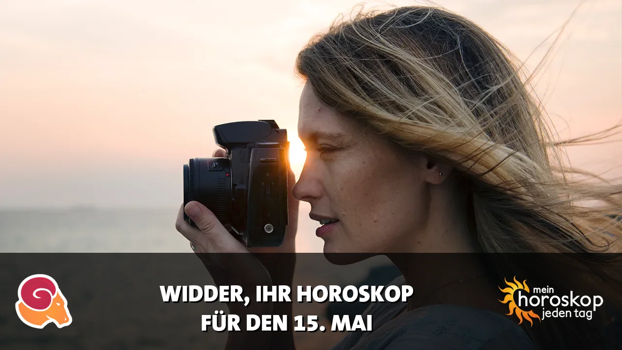 Horoscope Widder du Freitag, 15. Mai 2026