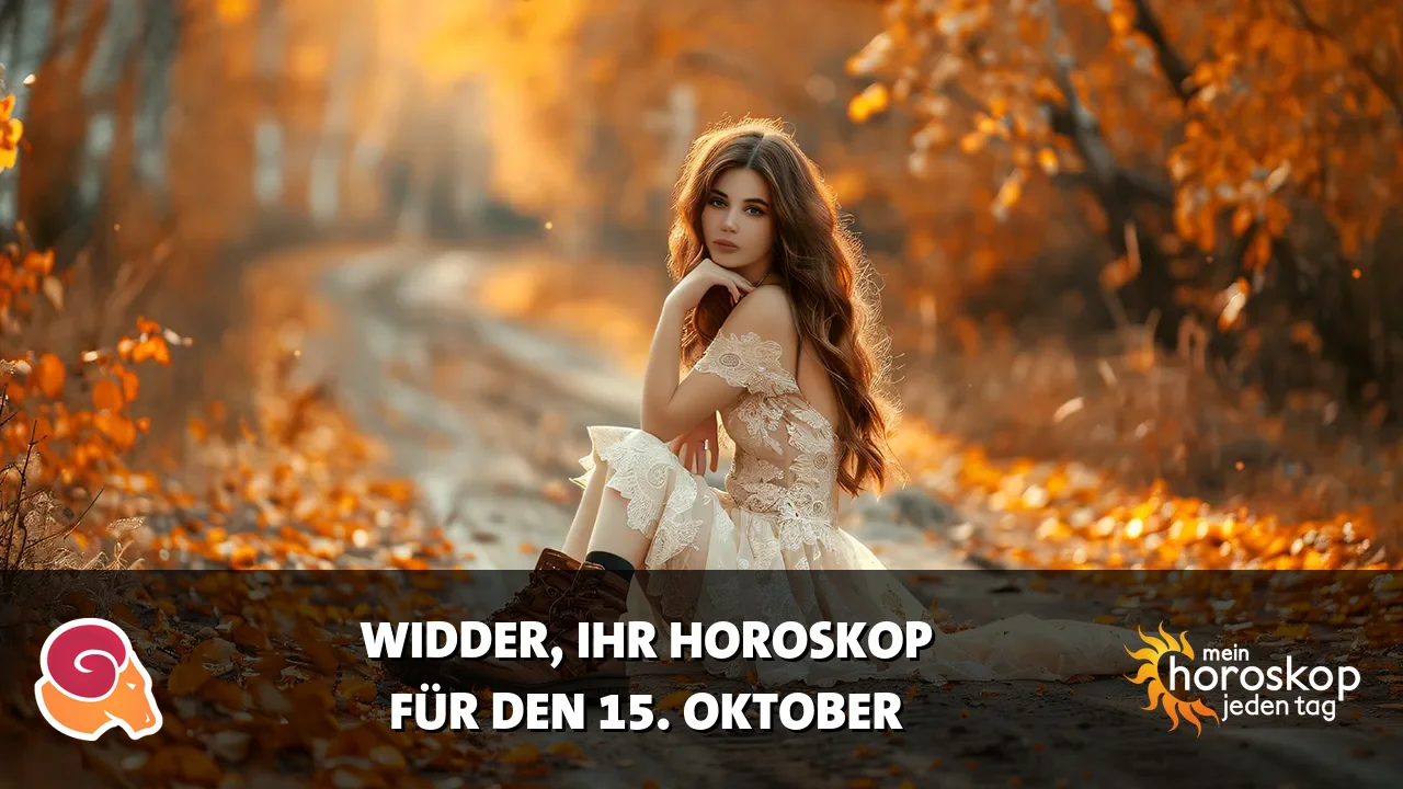 Horoscope Widder du Donnerstag, 15. Oktober 2026