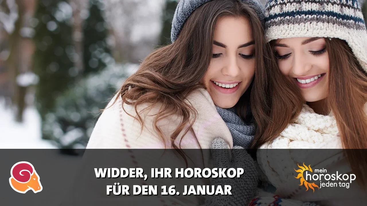 Horoscope Widder du Freitag, 16. Januar 2026