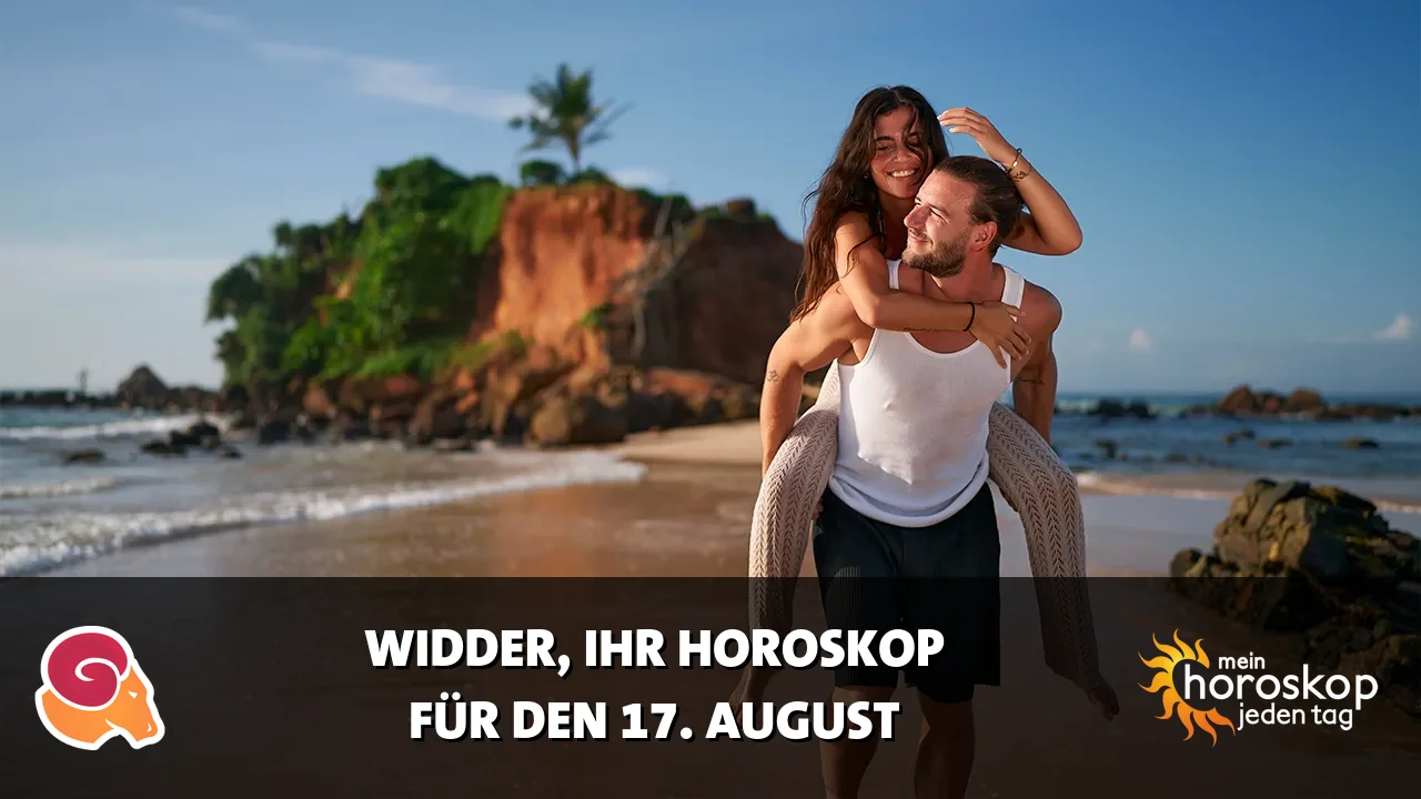 Horoscope Widder du Montag, 17. August 2026