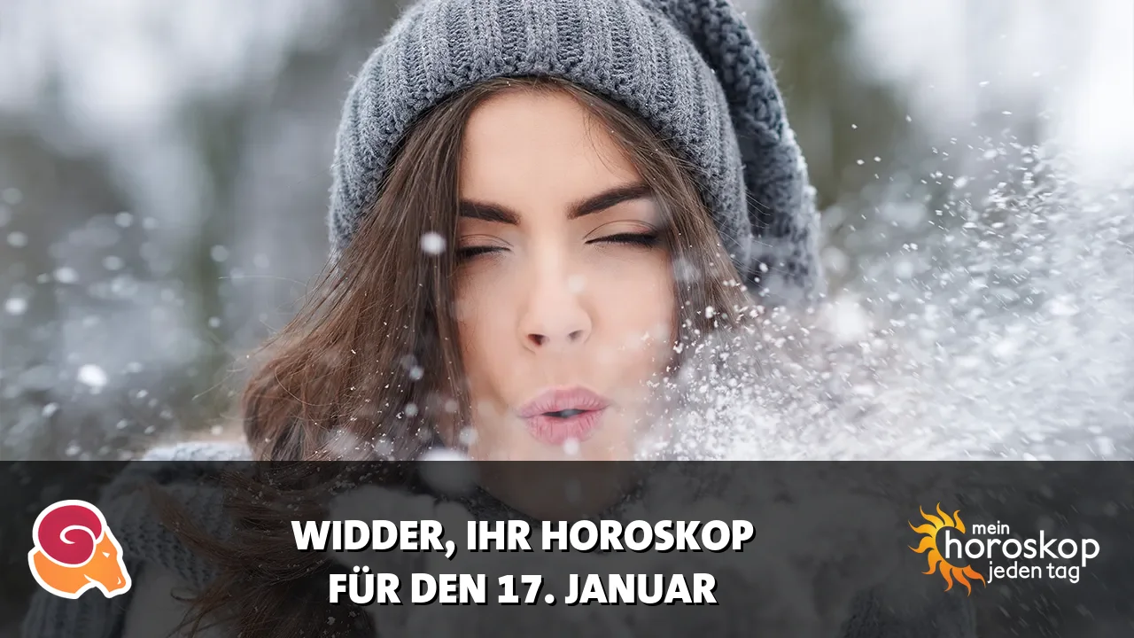 Horoscope Widder du Samstag, 17. Januar 2026