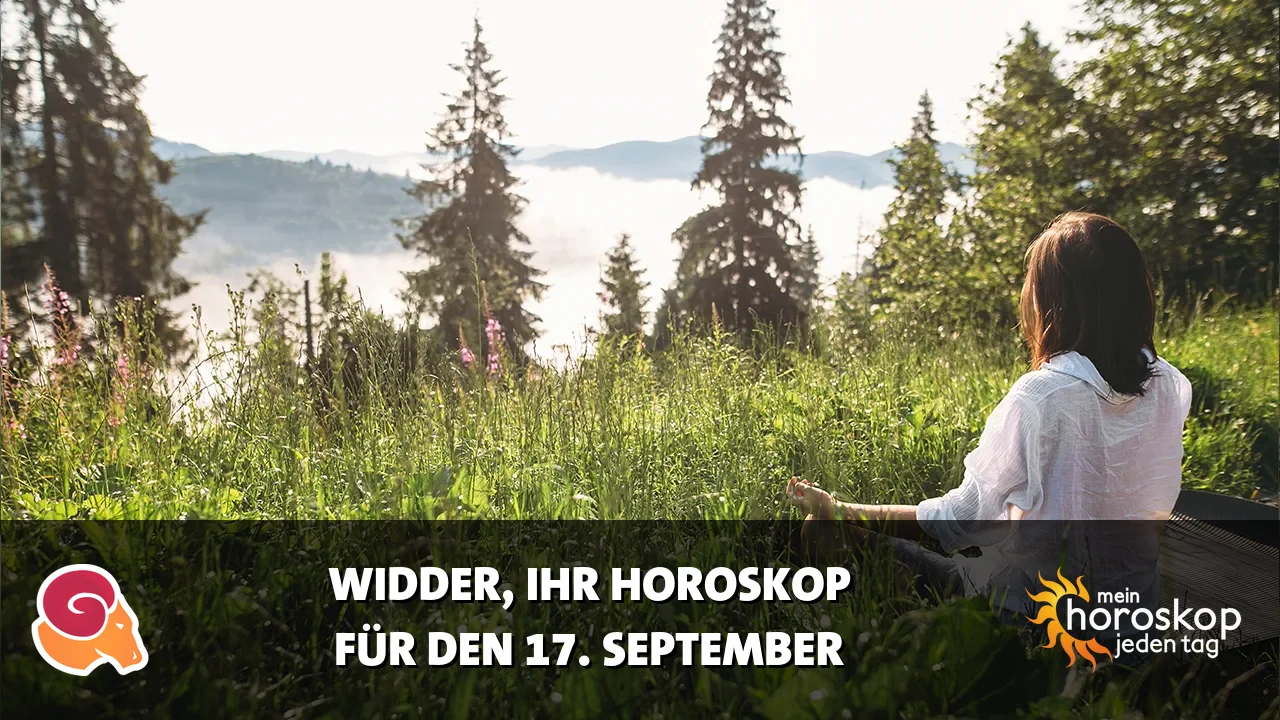 Horoscope Widder du Donnerstag, 17. September 2026