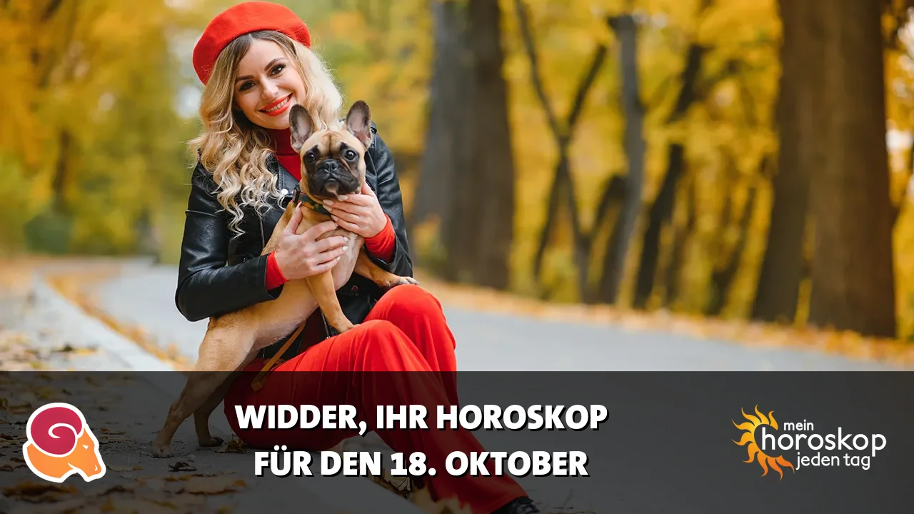 Horoscope Widder du Sonntag, 18. Oktober 2026