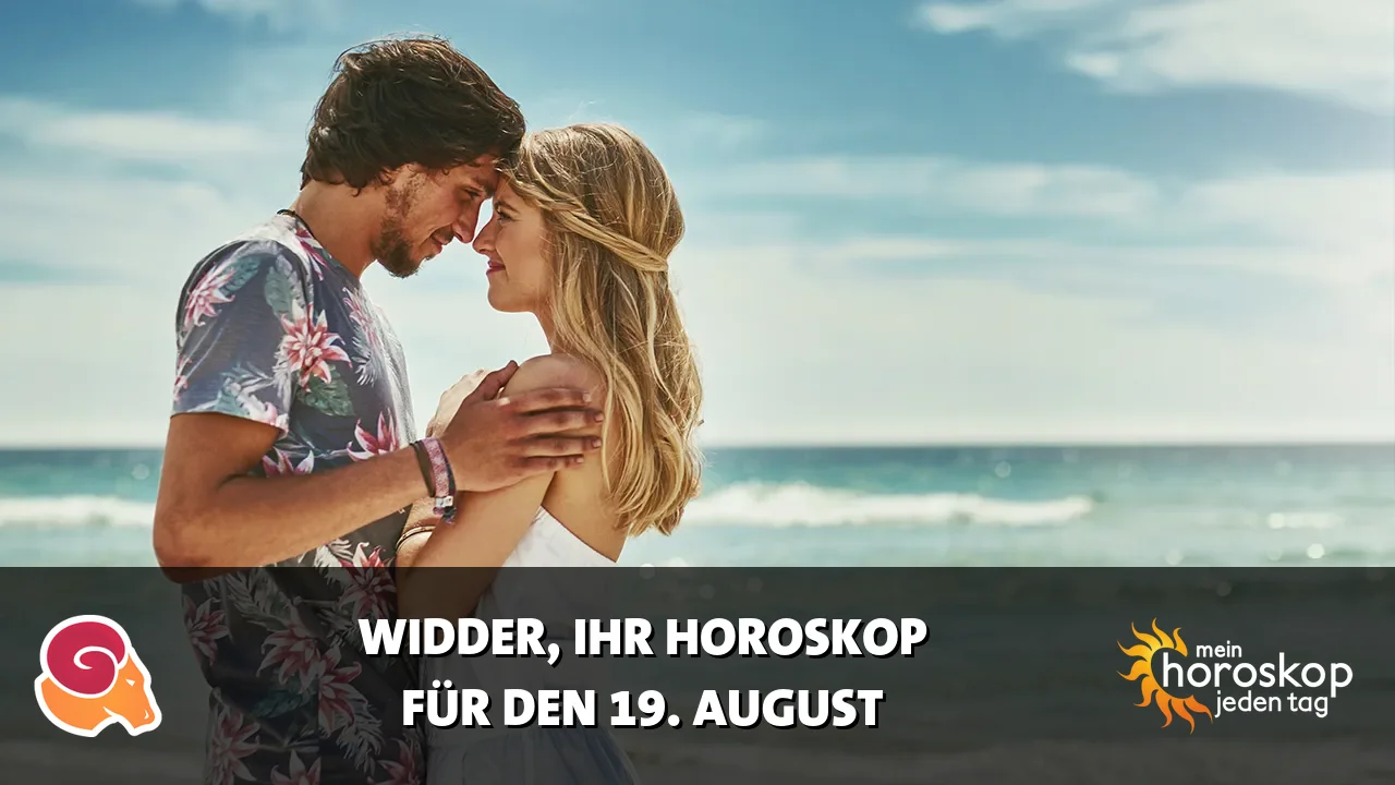 Horoscope Widder du Mittwoch, 19. August 2026