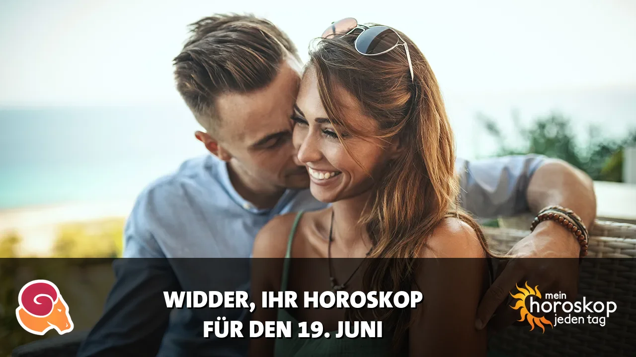 Horoscope Widder du Freitag, 19. Juni 2026