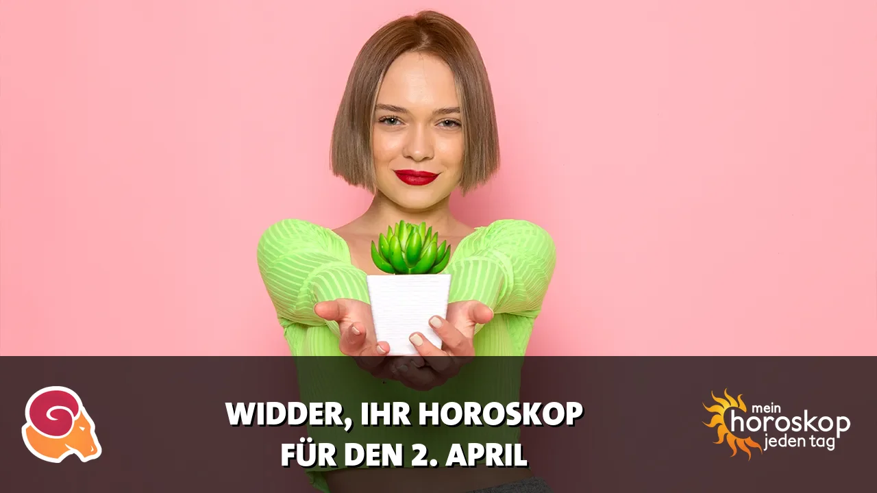 Horoscope Widder du Donnerstag, 2. April 2026