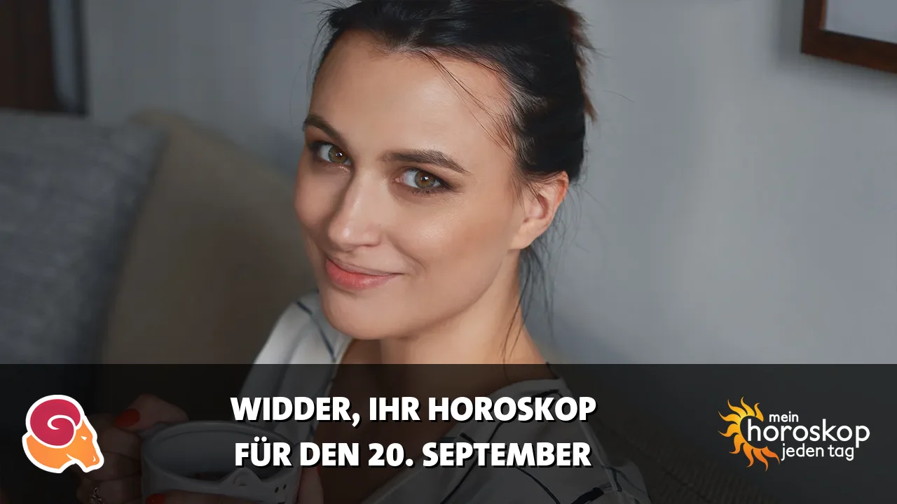 Horoscope Widder du Sonntag, 20. September 2026