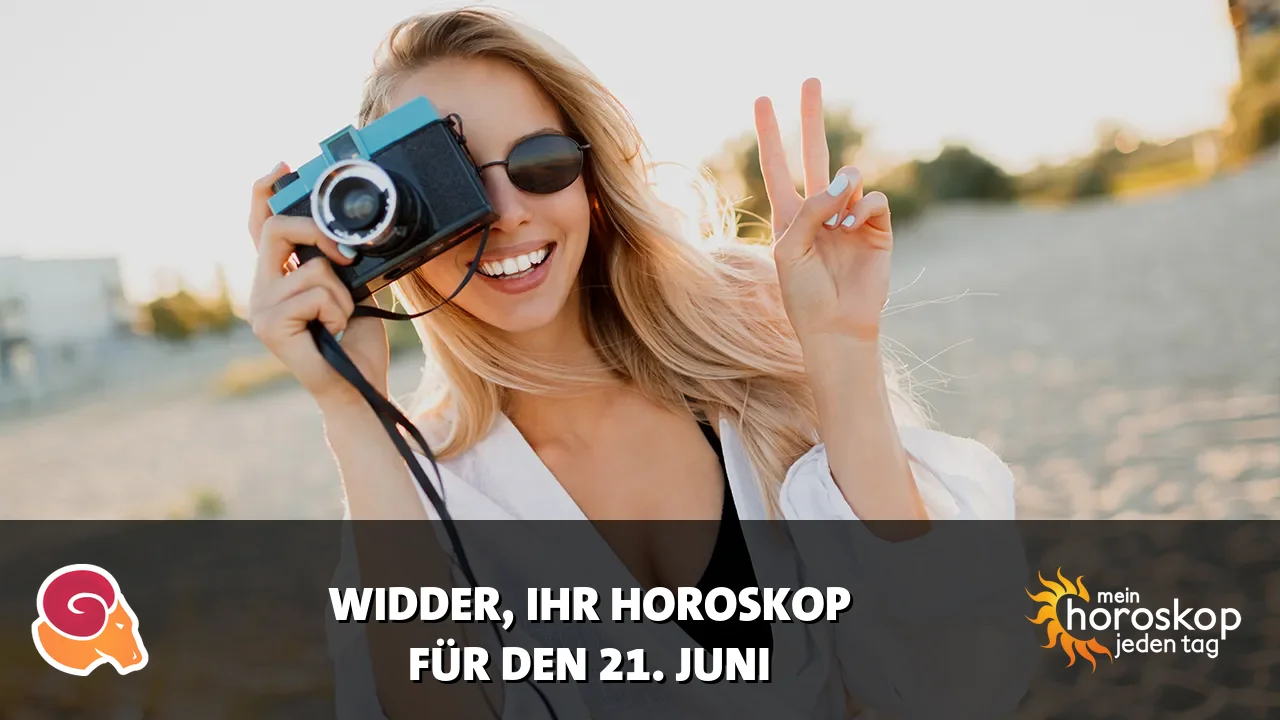 Horoscope Widder du Sonntag, 21. Juni 2026