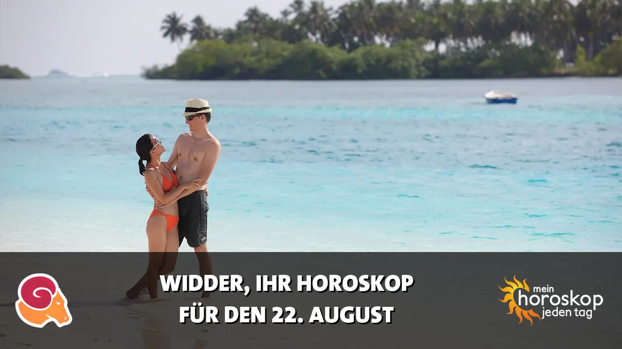 Horoscope Widder du Samstag, 22. August 2026