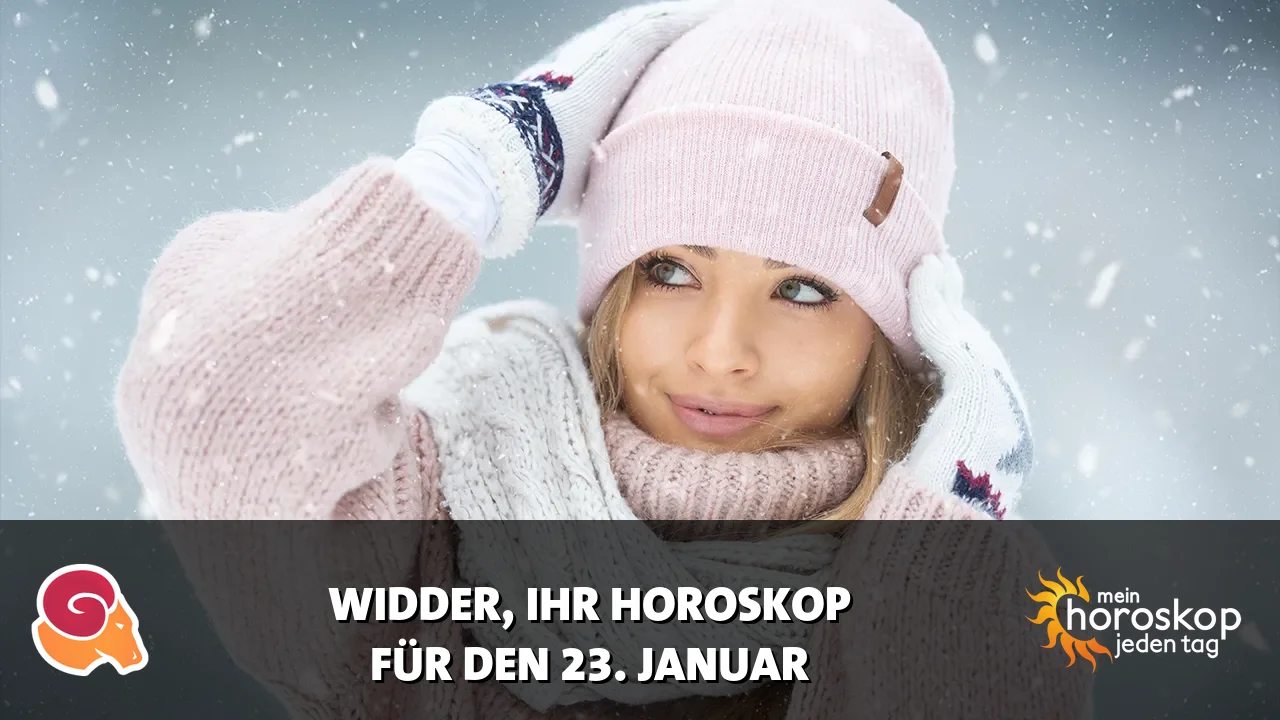 Horoscope Widder du Freitag, 23. Januar 2026