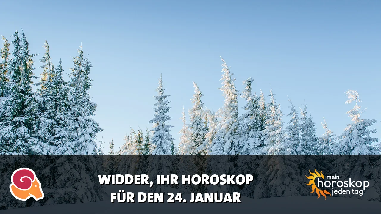 Horoscope Widder du Samstag, 24. Januar 2026