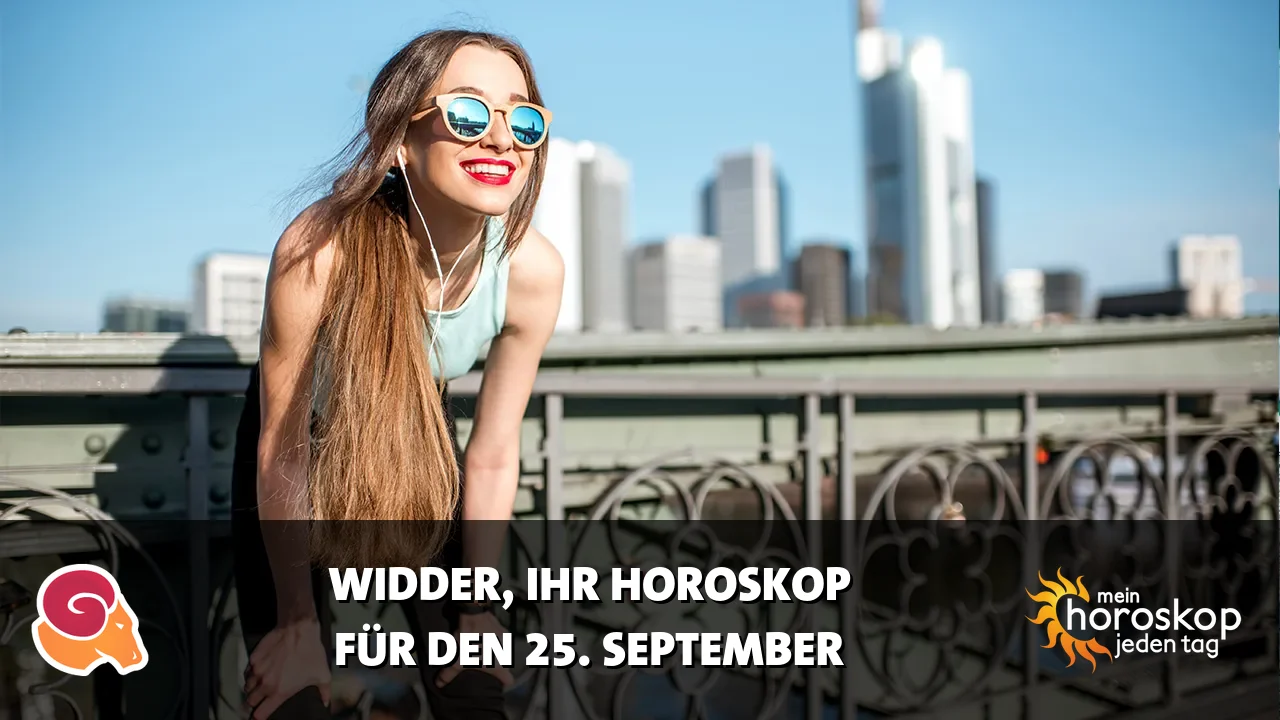 Horoscope Widder du Freitag, 25. September 2026