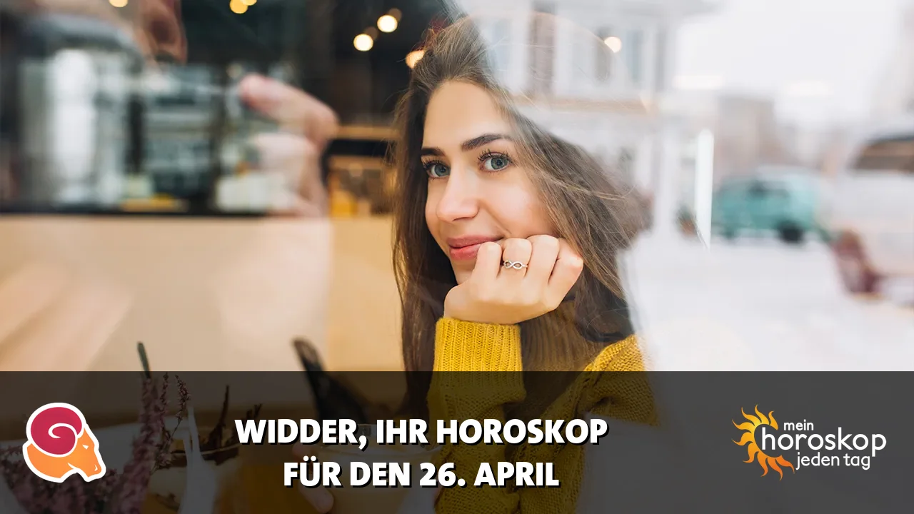 Horoscope Widder du Sonntag, 26. April 2026