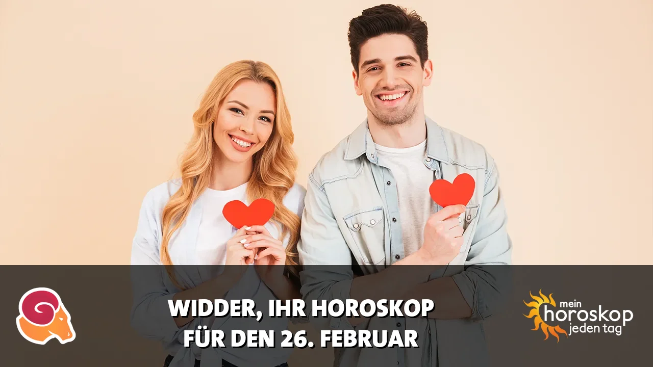 Horoscope Widder du Donnerstag, 26. Februar 2026
