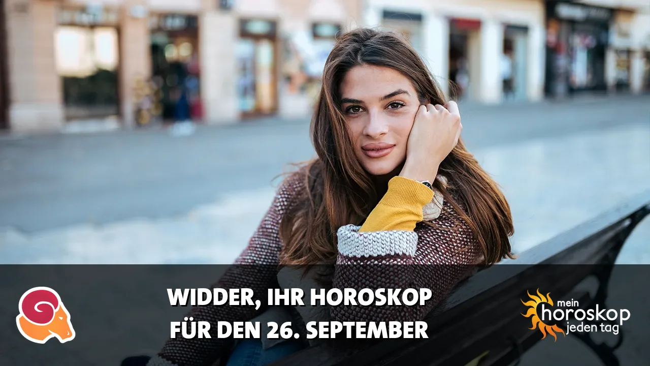 Horoscope Widder du Samstag, 26. September 2026