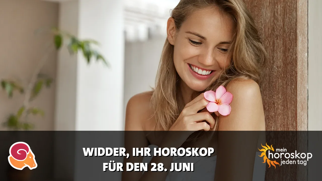 Horoscope Widder du Sonntag, 28. Juni 2026
