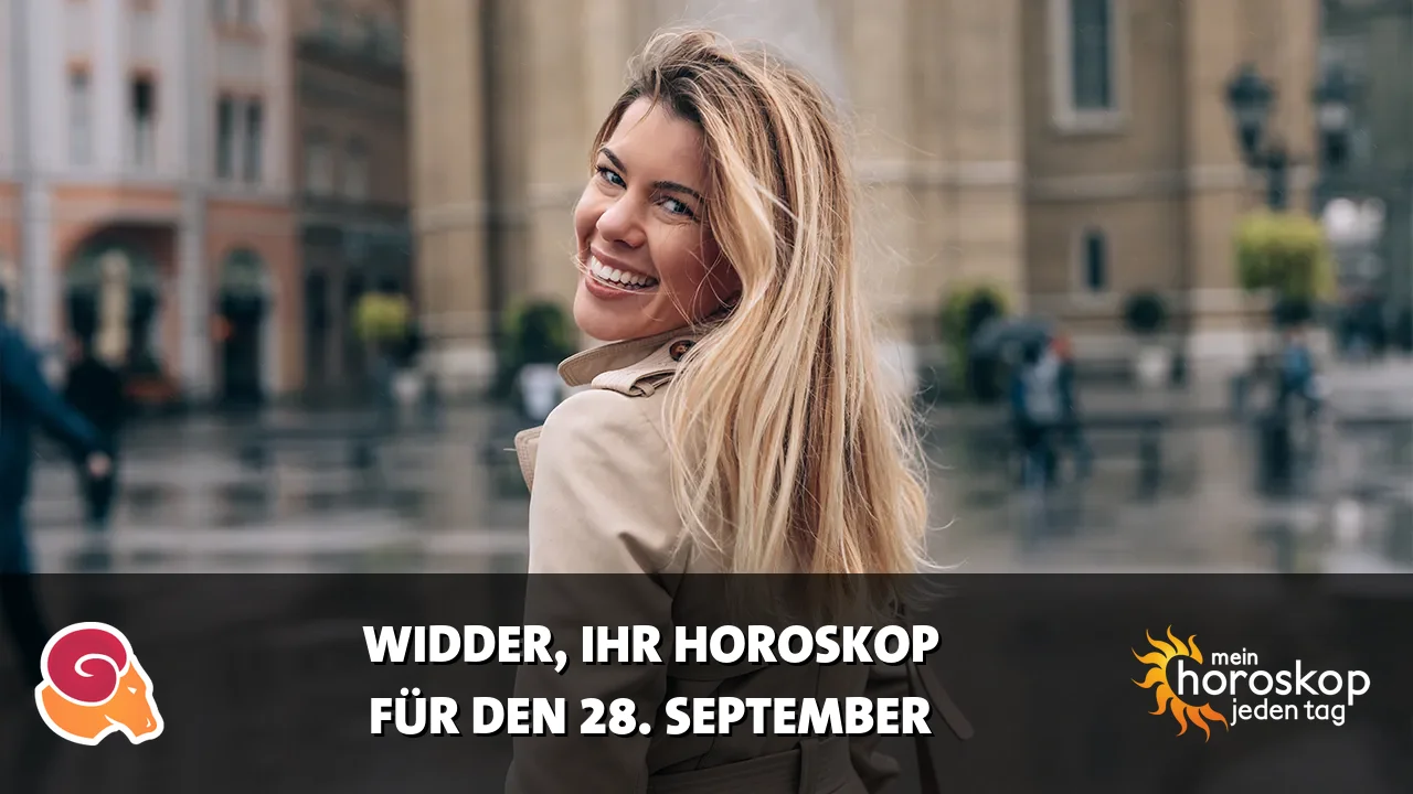 Horoscope Widder du Montag, 28. September 2026