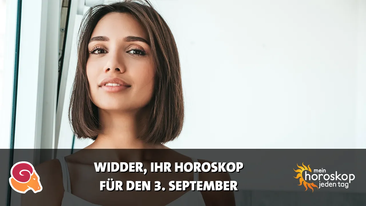 Horoscope Widder du Donnerstag, 3. September 2026