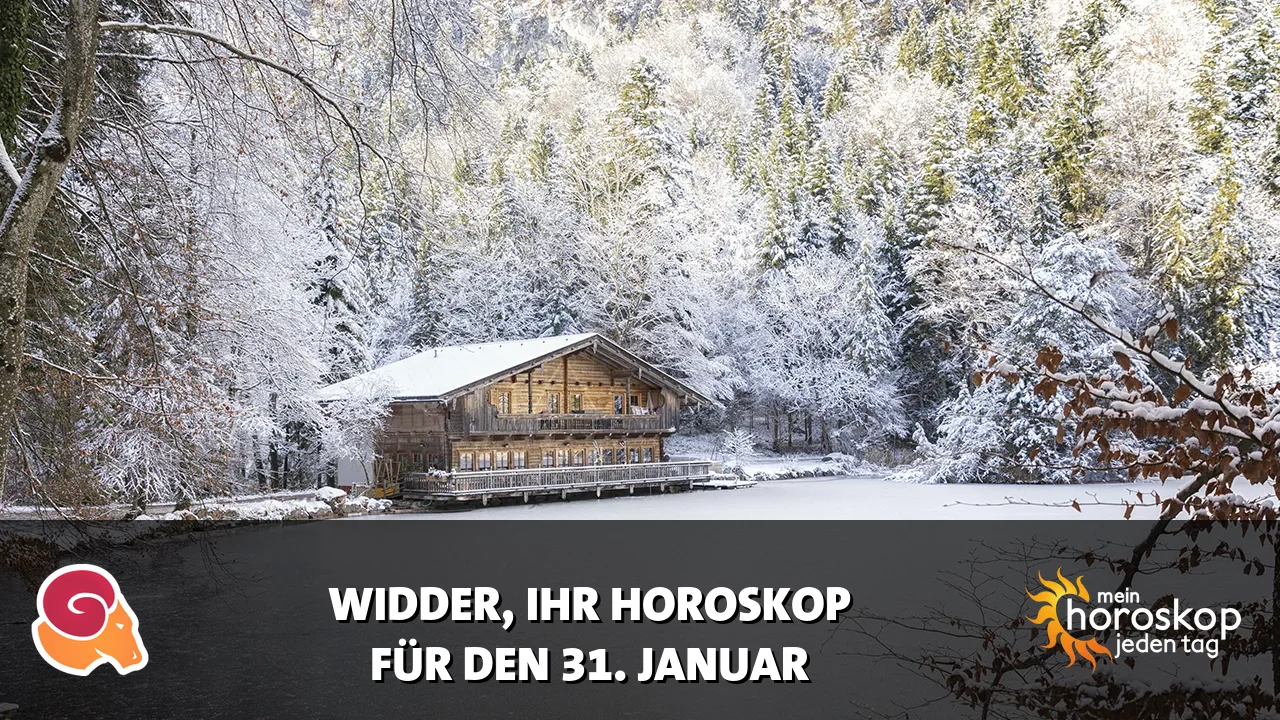 Horoscope Widder du Samstag, 31. Januar 2026
