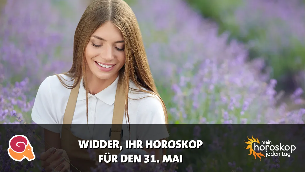 Horoscope Widder du Sonntag, 31. Mai 2026