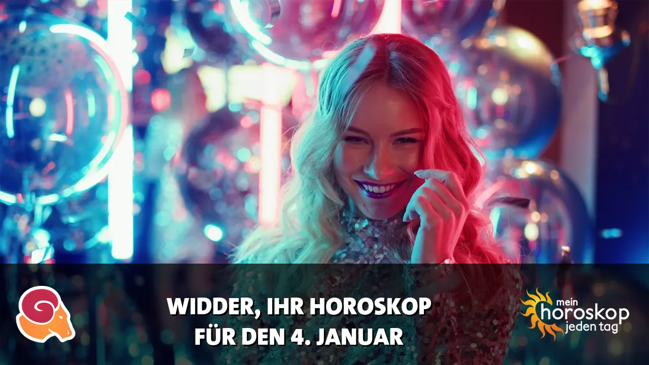 Horoscope Widder du Sonntag, 4. Januar 2026