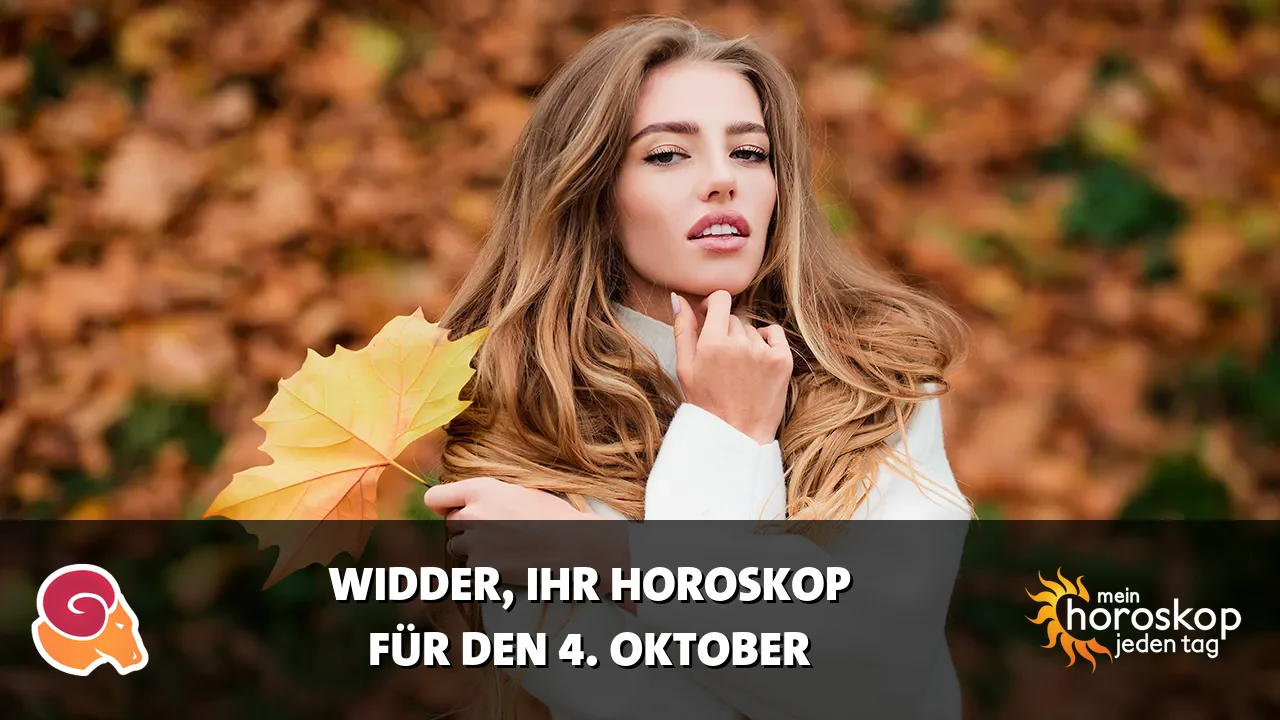 Horoscope Widder du Sonntag, 4. Oktober 2026