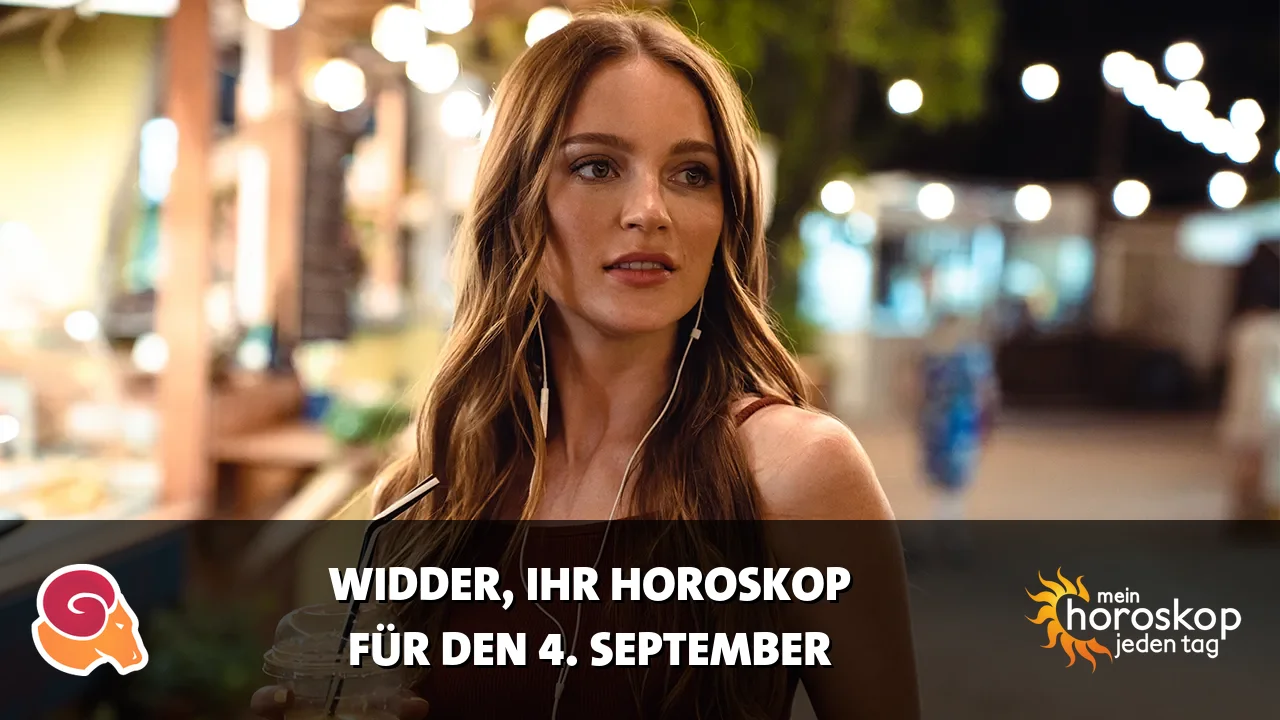Horoscope Widder du Freitag, 4. September 2026