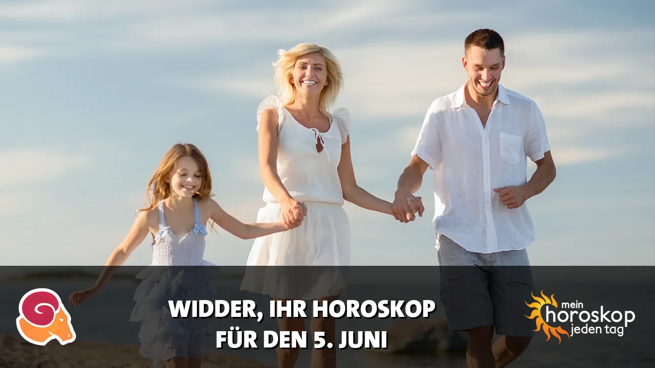Horoscope Widder du Freitag, 5. Juni 2026