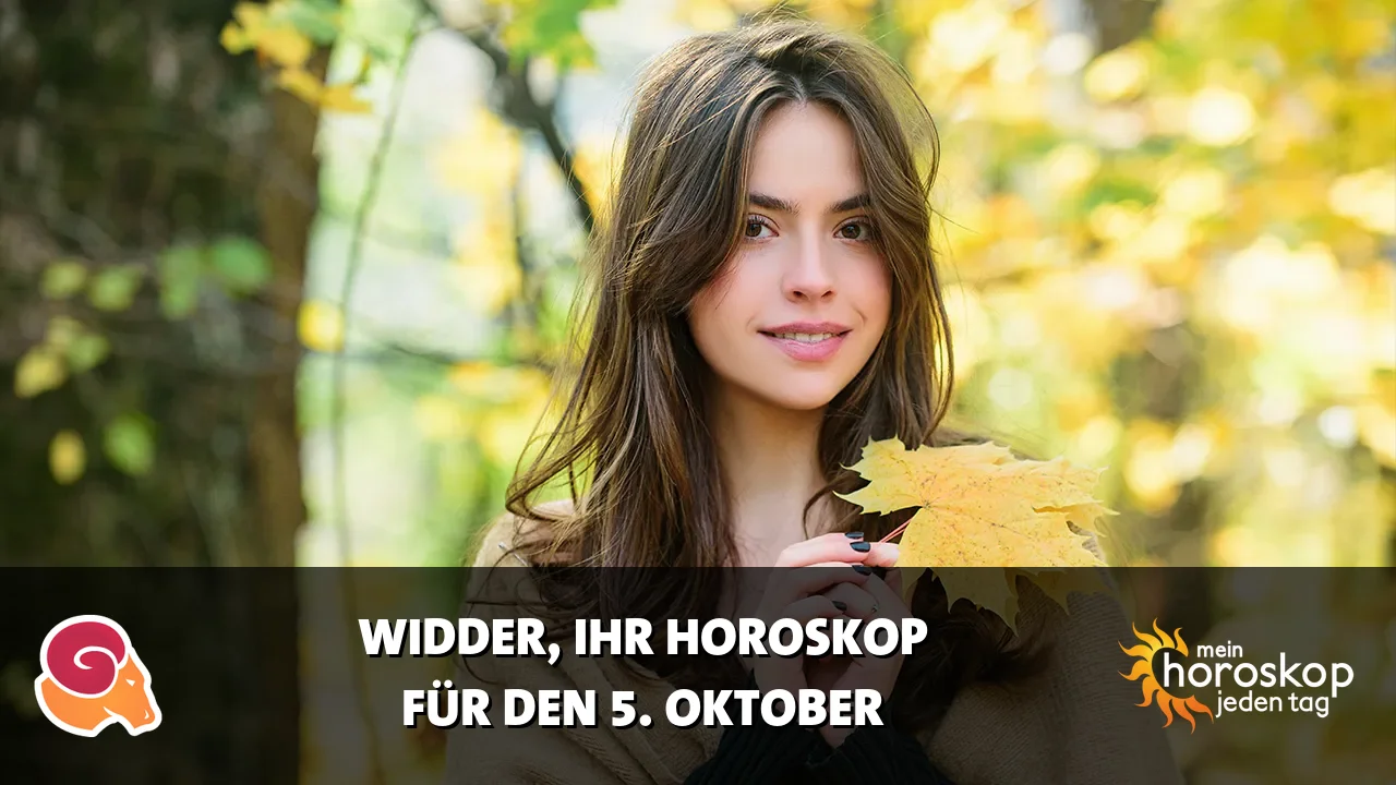 Horoscope Widder du Montag, 5. Oktober 2026