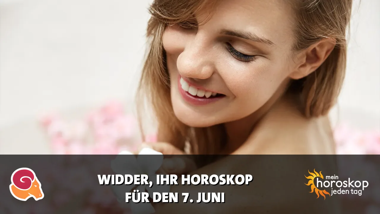 Horoscope Widder du Sonntag, 7. Juni 2026