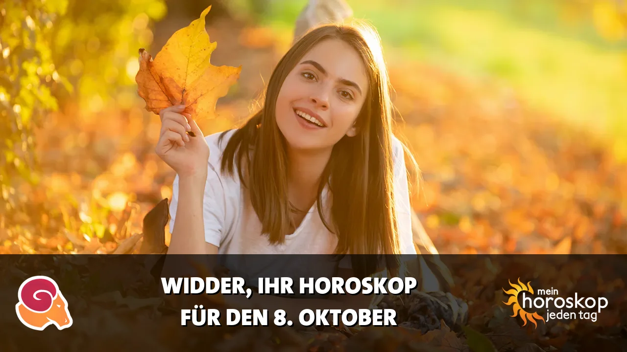 Horoscope Widder du Donnerstag, 8. Oktober 2026