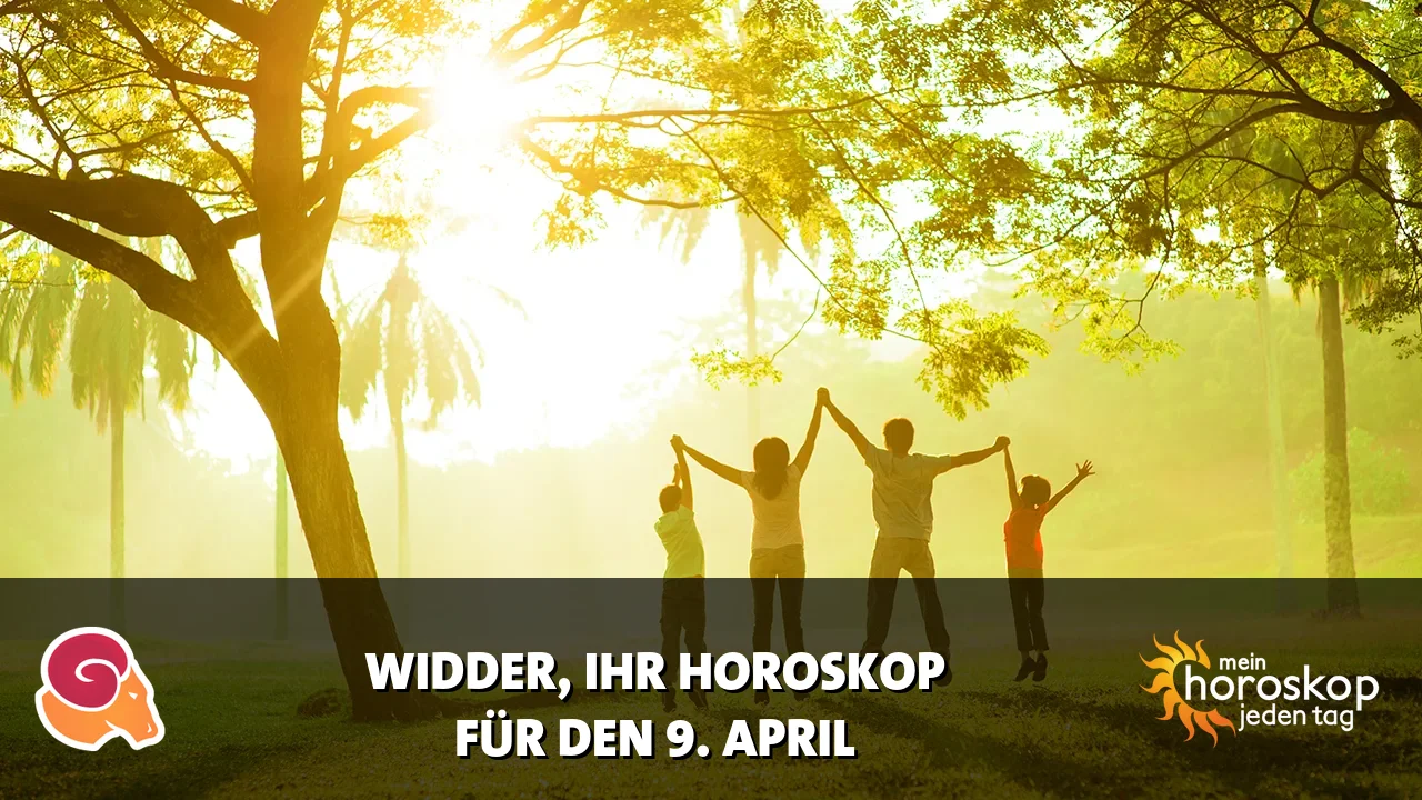 Horoscope Widder du Donnerstag, 9. April 2026