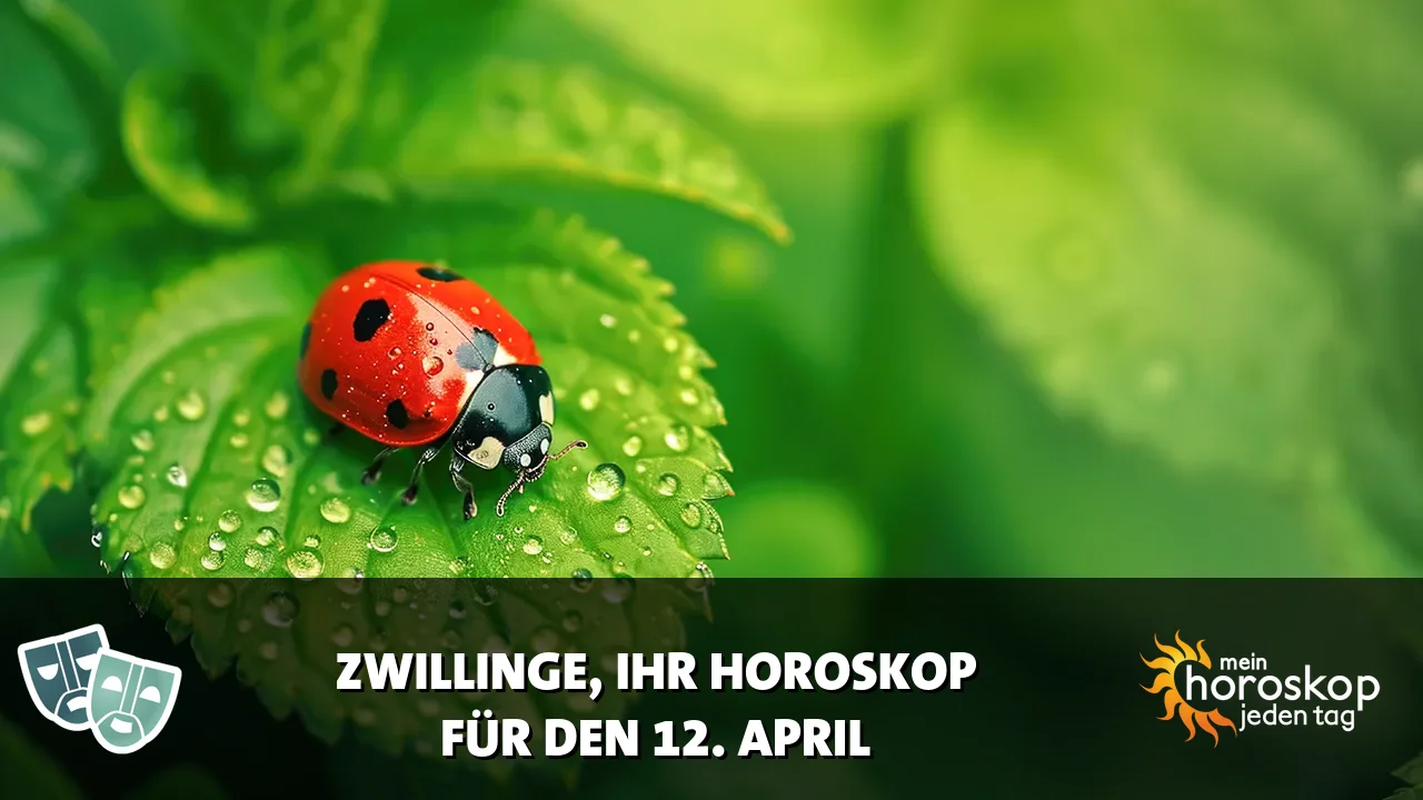 Horoscope Zwillinge du Sonntag, 12. April 2026