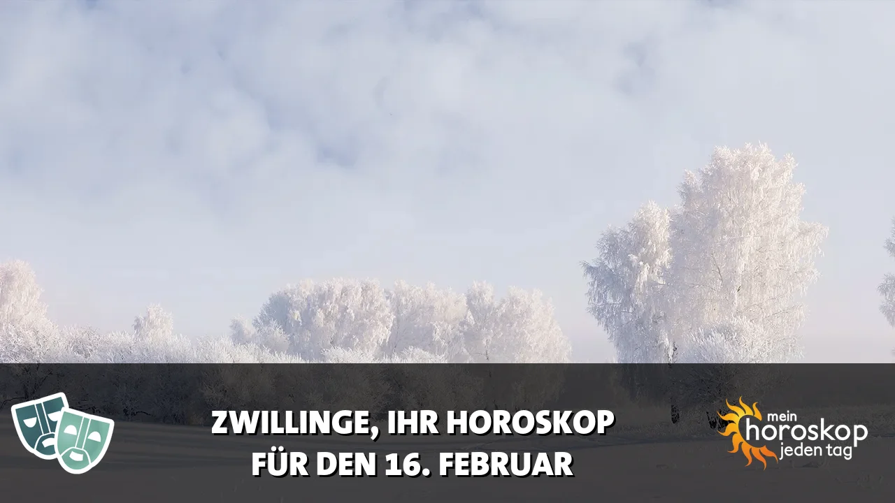 Horoscope Zwillinge du Montag, 16. Februar 2026