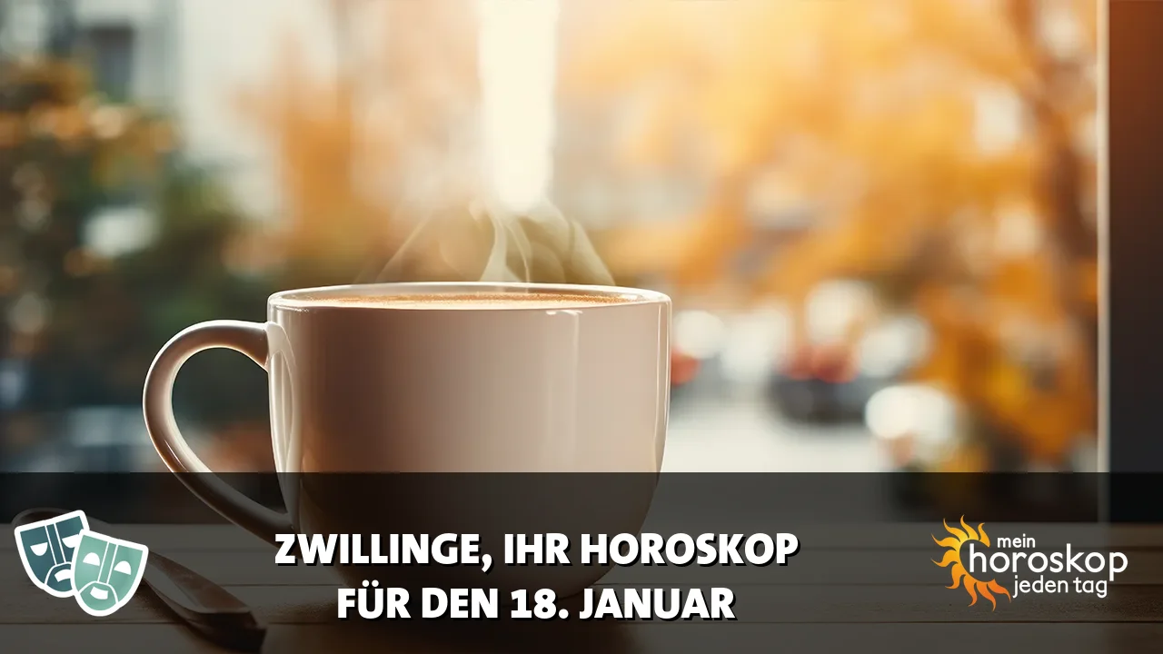 Horoscope Zwillinge du Sonntag, 18. Januar 2026