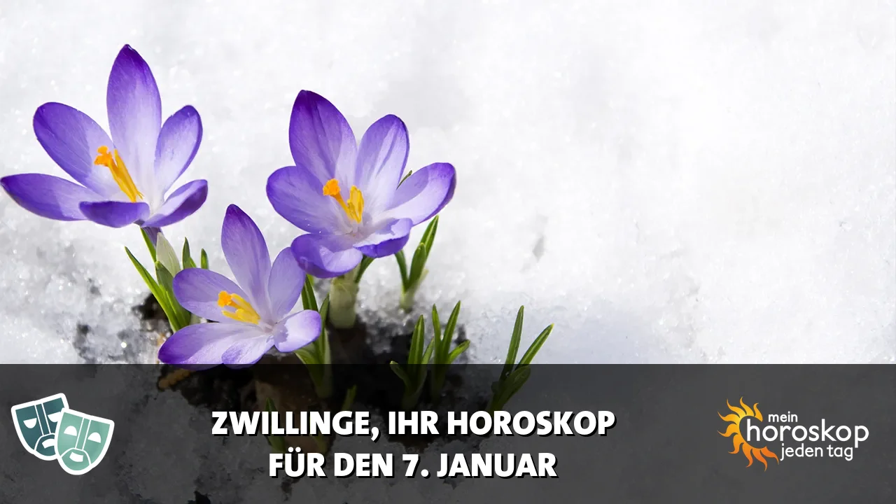 Horoscope Zwillinge du Mittwoch, 7. Januar 2026