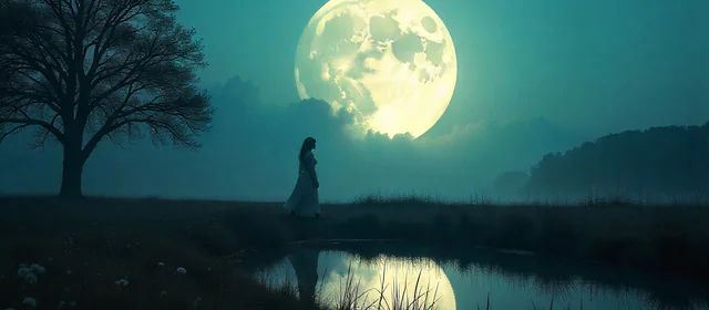 Karte XVIII: Der Mond